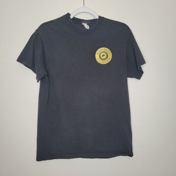 Buck Wear Smoke'em deer graphic in smoke back short sleeve Size medium - Picture 2 of 5